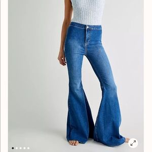 Free People flare jeans